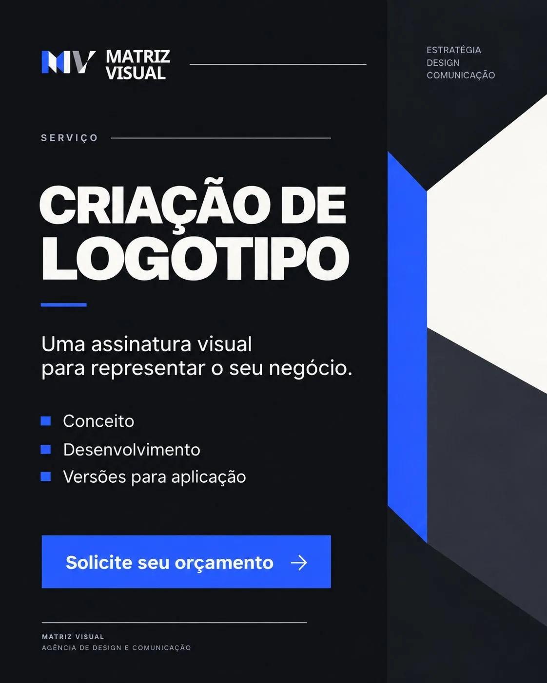 Serviço: criação de logotipo